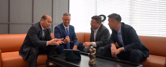 由首席营销官James Rossi亲自带领的辰德韩国总部之旅！